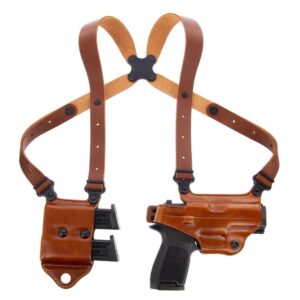 Galco Miami Classic II Shoulder System Holster for Colt 1911 5" Tan RH