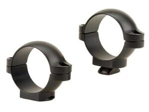 Leupold 2-Piece STD Windage Adjustable Steel Rings 1" Low Matte