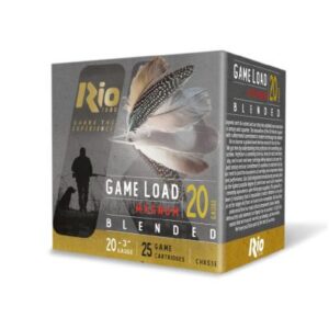 Rio Game Blended HV Lead Load Shotshells 20ga 3" 1-1/4oz 1300 fps #7.5&9 25/ct