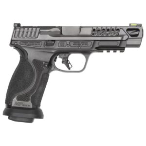 S&W M&P9 M2.0 Competitor HD Handgun 9mm Luger 17rd Magazines(4) 5" Barrel Optic Ready No Thumb Safety Black Steel Frame