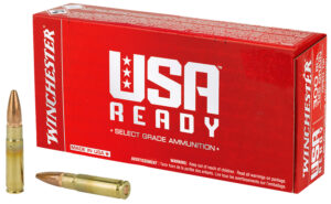 Winchester Ammo WBR68115   6.8mmRemSPC 115gr Full Metal Jacket 100 Per Box/10 Case