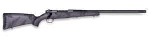 Weatherby MGT01N7MMBR2B Mark V Backcountry Guide TI 7mm BC 3+1 22" Graphite Black Cerakote Fluted Threaded Carbon Barrel, Titanium Drilled & Tapped Receiver, Exposed Carbon w/Carbide Black Accents Fix