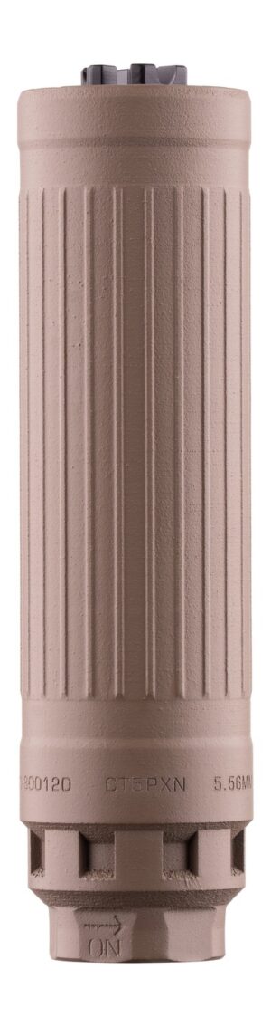 Dead Air CT5PXNFDE CT5P Patrol 6mm/5.56 NATO 1.60" Flat Dark Earth Haynes 282