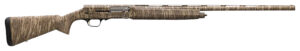 Browning 0118282005 A5 12 Gauge 26" Barrel 3.5" 4+1, Full Coverage Mossy Oak Bottomland, Textured Synthetic Stock With Closed Radius Pistol Grip