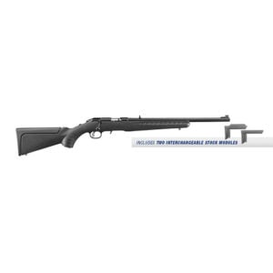 RUG AMERICAN 22LR 18 COMPACT BLK SYN 10RD