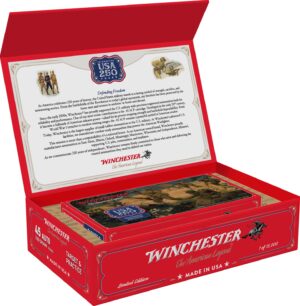 Winchester Ammo USA45250 USA 250th Commemorative Box Series 45ACP 230gr Full Metal Jacket 50 Per Box/6 Case