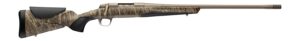 Browning 036146297 X-Bolt 2 Speed Full Size 300 PRC 3+1 26" Smoked Bronze Cerakote Fluted Threaded Barrel, Smoked Bronze Cerakote Steel Drilled & Tapped Receiver, Mossy Oak Bottomland Adj Vari-Tech Sy