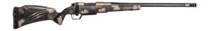 Fierce Firearms RIVSCX22CM18BDS Carbon Rival XP 2.0 22 Creedmoor 18" Smoked Bronze Cerakote Spiral Fluted Stainless Steel Barrel & Drilled & Tapped Receiver, Desert Shadow Camo Adj Comb Carbon Fiber S