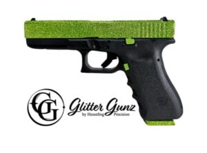 Glock 17 Gen 3 Pistol, 9mm, Zombie Green, 4.49", 17+1, 2-Mags