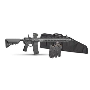 Springfield Saint Victor Gear Pac Carbine 5.56mm 30rd Magazines(4) 16' Barrel SBA3 4 Brace Viridian Venta Red Dot Bag