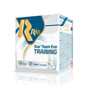 Rio Star Team Evo Training 24 Gram Shotshells 12 ga 2-3/4" 1340fps 7/8oz #8 25/ct