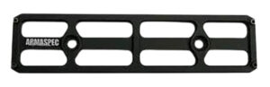 Armaspec ARM621-6 ARCA Rail 6 Slot M-LOK  Black Aluminum Compatible w/ AR-15/10 MLOK Rails