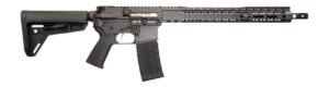 Black Rain Ordnance SSP300BLKSMK SSP 300 Blackout 30+1 16" Black Nitride Threaded Barrel, Smoke Cerakote Aluminum Receiver w/Picatinny Rail, Magpul MOE SL Black Polymer Stock, Black Magpul Grip