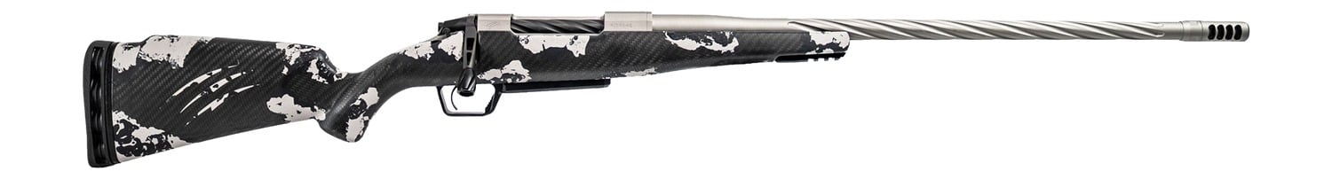 Fierce Firearms ROGSSX22CM18TP Twisted Rogue XP 22 Creedmoor 3+1 18" Tungsten Cerakote Spiral Fluted Threaded Stainless Steel Barrel, Drilled & Tapped Receiver, BiPod Rail Forend, Phantom Camo LR Nega
