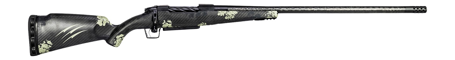 Fierce Firearms ROGSCX300PRC24BF Carbon Rogue XP 300 PRC 3+1 24" Carbon Fiber Match Grade Threaded Barrel, Black Cerakote Steel Drilled & Tapped Receiver, BiPod Rail Forend, Forest Camo Fixed Carbon F