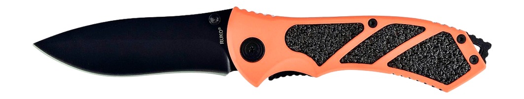 RUKO RUK0061BZ 440A 3-1/4"BLAZ ORN/BLK FOLDING