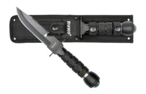 RUKO RUK0163 420J2 6"SURVIVAL FIXED W/COMPASS