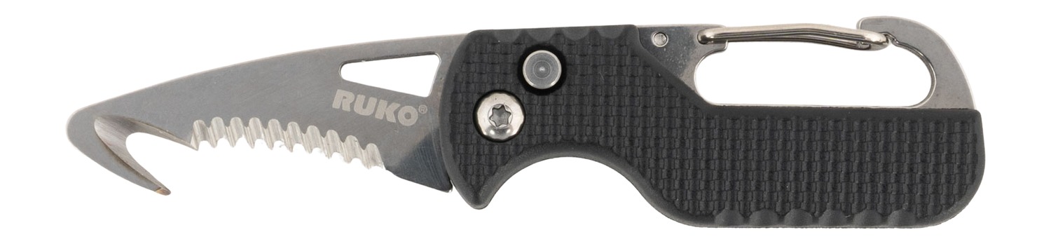 RUKO RUK0194BK RESCUE 1.75' BLK GFR FOLDING
