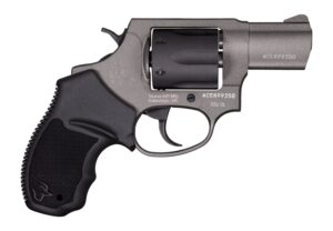 Taurus 2-856021ULC21 856 UltraLite Small 38 Special +P 6 Shot 2" Tungsten Cerakote Carbon Steel Barrel, Matte Black Cylinder, Tungsten Cerakote Aluminum Frame, Black Ribber Grip, Transfer Bar Safety,