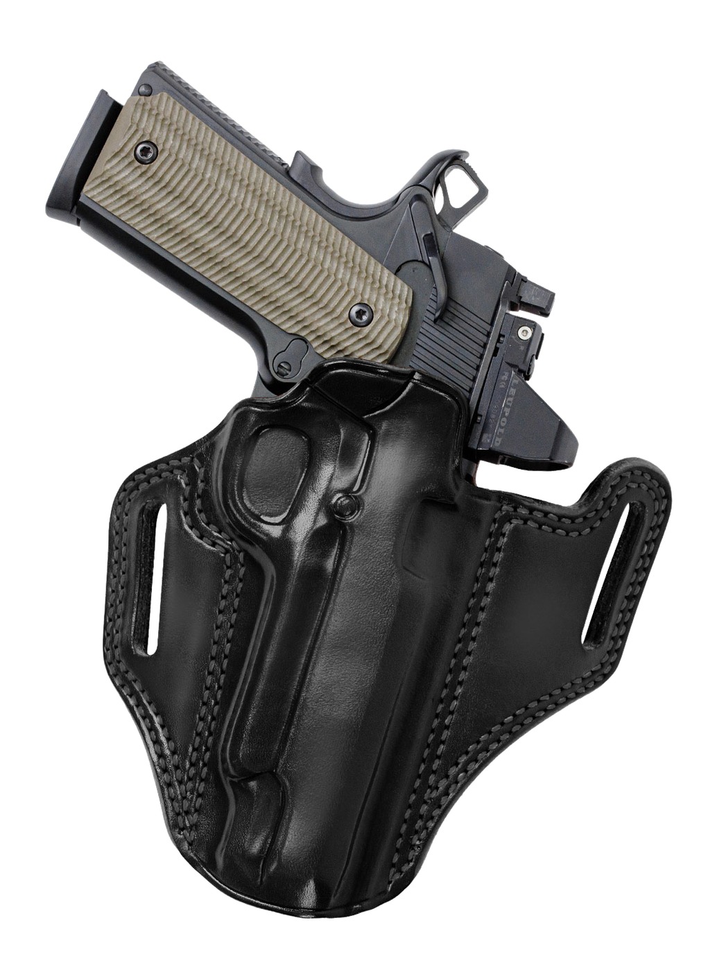 GALCO CM2-266RB 1911 4 1/4IN W/WO RED DOT BLK
