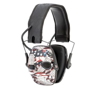 Howard Leight Impact Sport Shooting Electronic Ear Muffs with Bluetooth 21dB 2nd Amendment