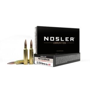 Nosler Match Grade Rifle Ammunition 6.5x284 Norma 140 gr HPBT 2750 fps 20/ct