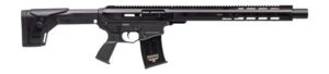 Panzer Arms PAAR12BLF AR12 G5 Semi-Auto 3" 5+1 18.50" Black Cerakote Aluminum/Polymer Receiver w/Picatinny Rail, M-LOK Handguards, Black Synthetic Stock