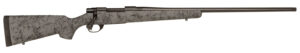 Howa HHS45531 M1500 HS Precision 6.5 PRC 3+1 24" Threaded Barrel, Black Steel Receiver, Gray w/Black Webbing HS Precision Synthetic Stock