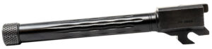 Faxon Firearms 320B910NFLOQT Match Series  9mm Luger Fluted Threaded Black Nitride Stainless Steel, Fits Sig P320