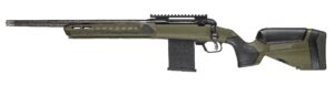 Savage Arms 32940 110 UltraLite Predator 22 ARC 10+1 18" Carbon Fiber Barrel, Arca Rail Forend, Hunter Green AccuStock w/AccuFit V2 Synthetic Stock, Left Hand