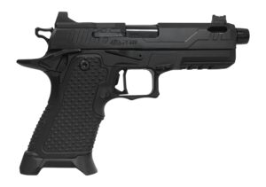 Oa Defense OA2311COMPACTPROELITET 2311 Pro Elite Compact 9mm Luger 21+1 4.25" Black DLC Threaded Barrel, Black Steel Optic Ready/Serrated Slide, Black Aluminum Frame w/Picatinny Rail, Black Aluminum G